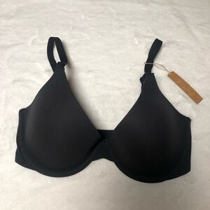 NWT Skims Fits Everybody Underwire Bra,Size-34DDD,Color-Onyx,Style#-BR-UWR-1997